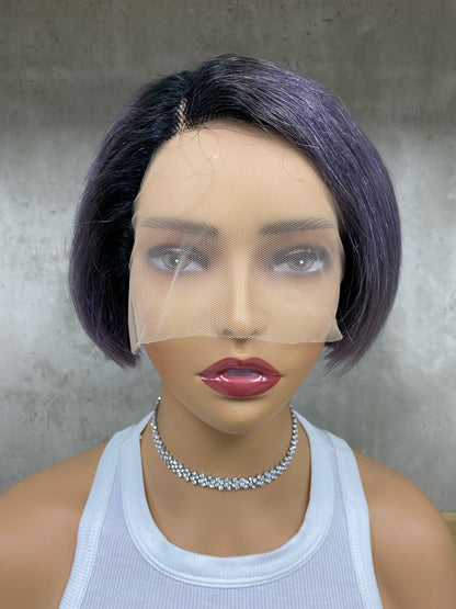 Perruques de Cheveux Humains de Haute Qualité à Partie en T Frontale Remy