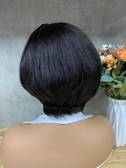 Perruques de Cheveux Humains de Haute Qualité à Partie en T Frontale Remy