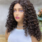 Mettez en surbrillance # 4 Color GoGo Afro Curl LaceFront Hair Wigs