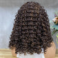 Mettez en surbrillance # 4 Color GoGo Afro Curl LaceFront Hair Wigs