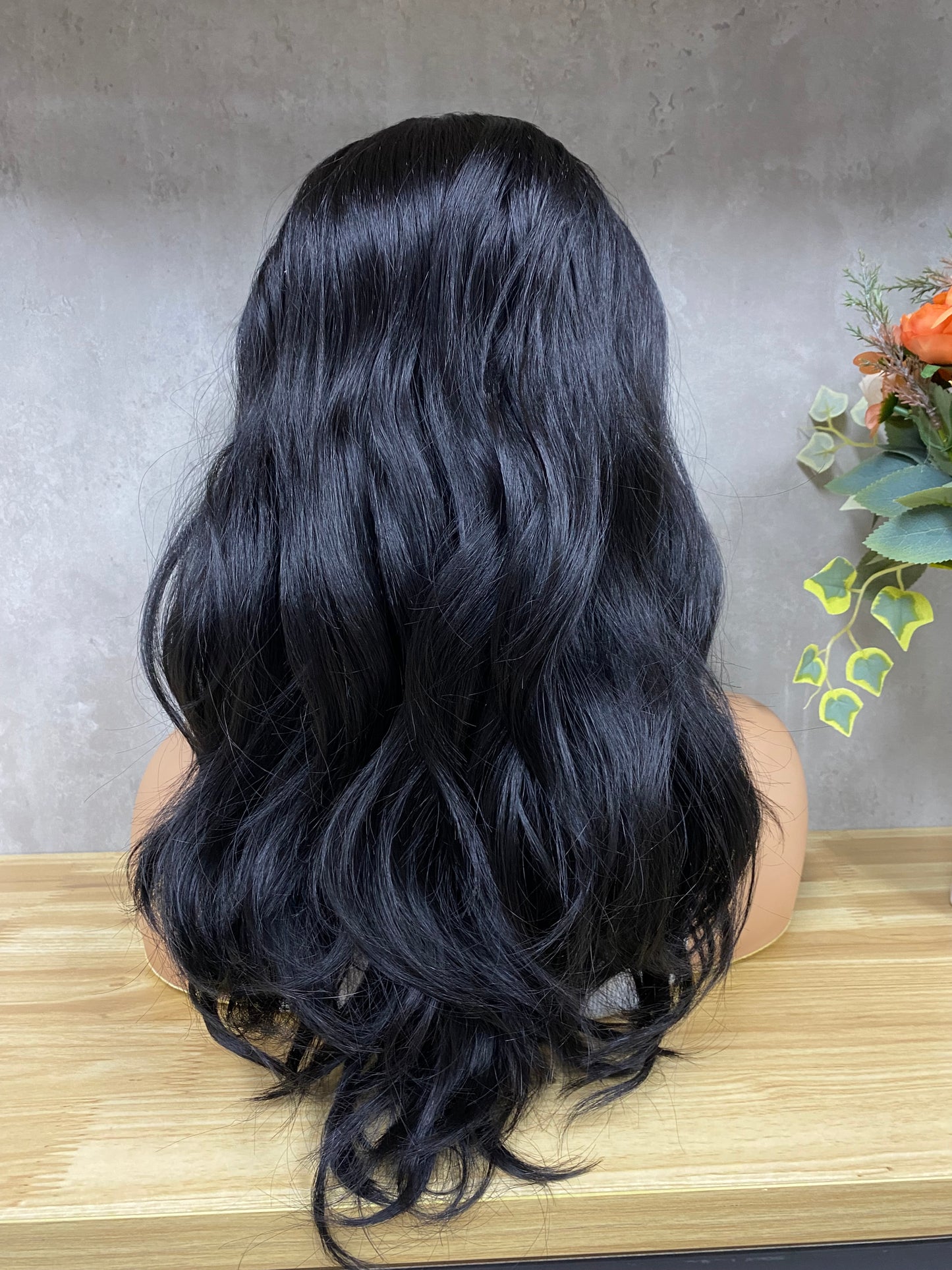 Nature Body Wave Lace Wigs For Women Glueless Long Wavy Lace Wig