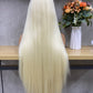 Highlight White 613# Straight HD Lace Frontal Wig