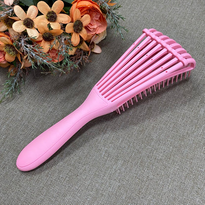 Detangling Hair Brush Pink Black Massage Wet Hair Comb Octopus Hair Brush Comb Detangling Brush Kinky Wavy for Thick Curly Hair