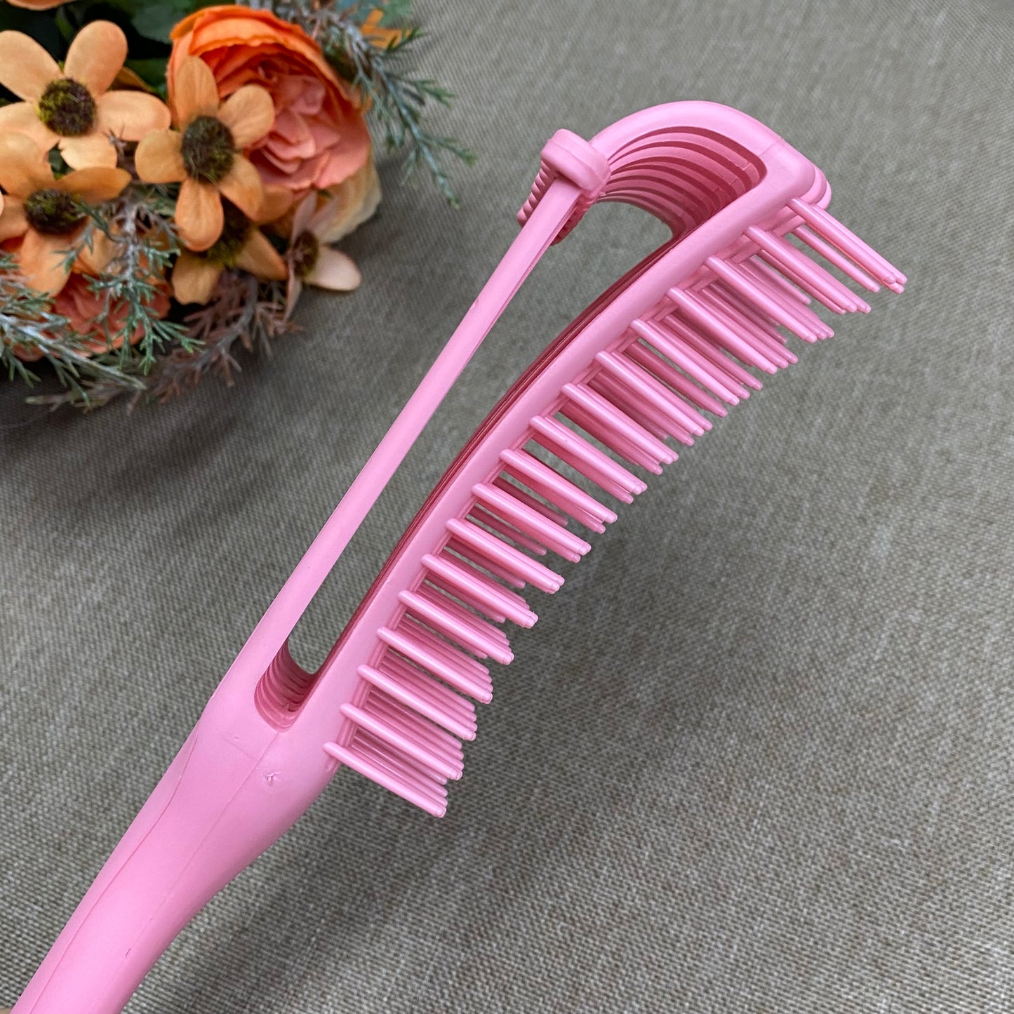 Detangling Hair Brush Pink Black Massage Wet Hair Comb Octopus Hair Brush Comb Detangling Brush Kinky Wavy for Thick Curly Hair