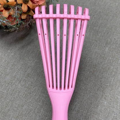 Detangling Hair Brush Pink Black Massage Wet Hair Comb Octopus Hair Brush Comb Detangling Brush Kinky Wavy for Thick Curly Hair
