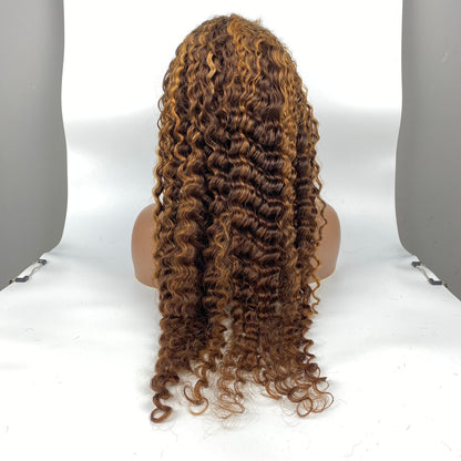 Perruque Lace Frontale 13x4 Piano Deep Wave