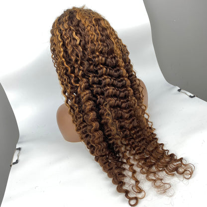 Perruque Lace Frontale 13x4 Piano Deep Wave