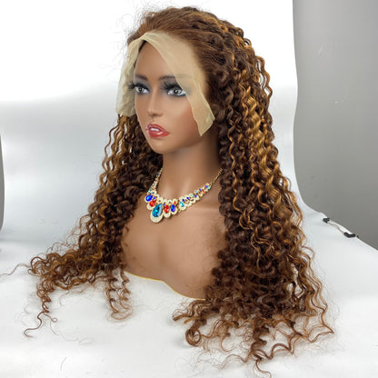 Perruque Lace Frontale 13x4 Piano Deep Wave