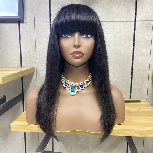 Perruque Frange Cheveux Naturels Remy Future