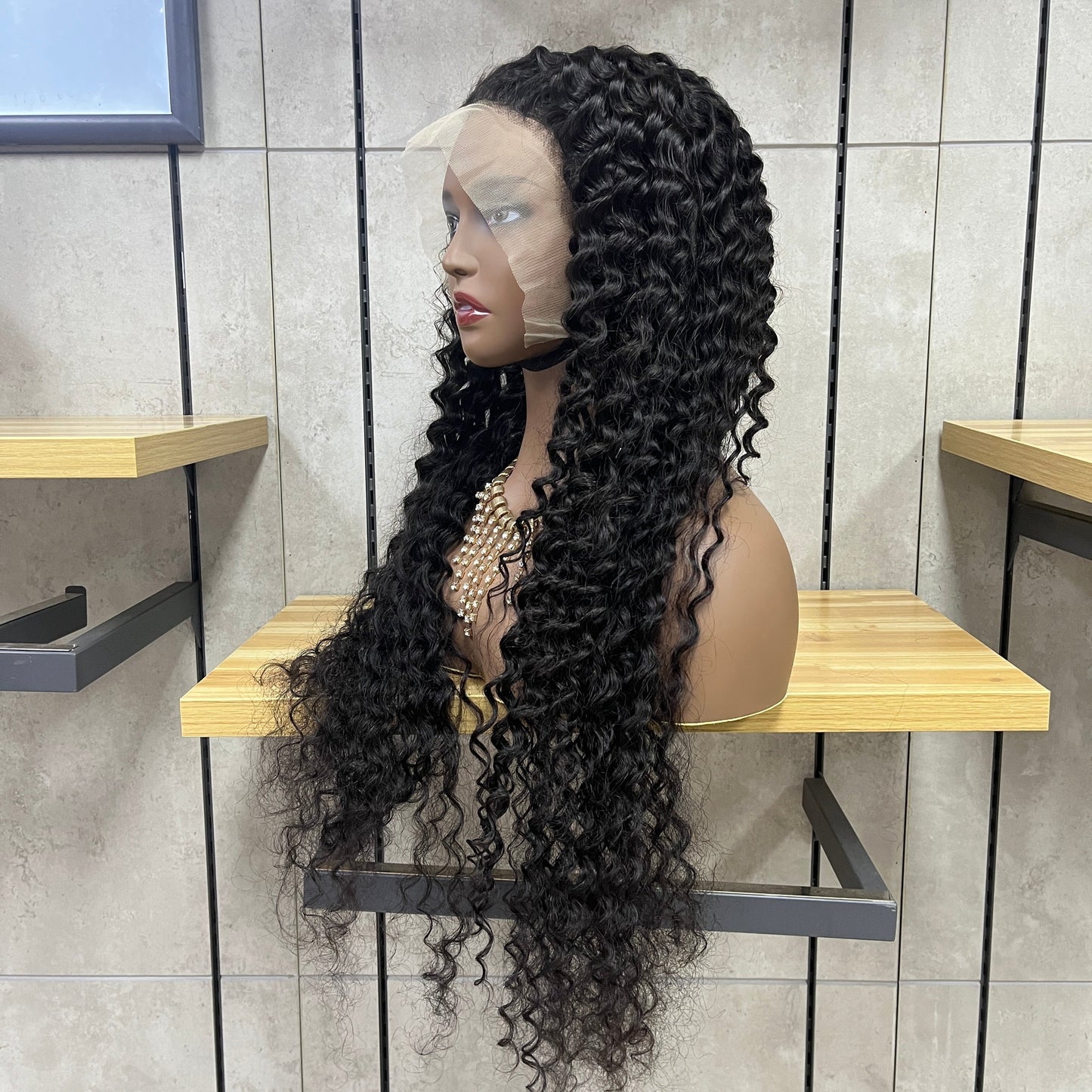 Future 13x4 Lace Remy Human Hair Deep Wave Wigs