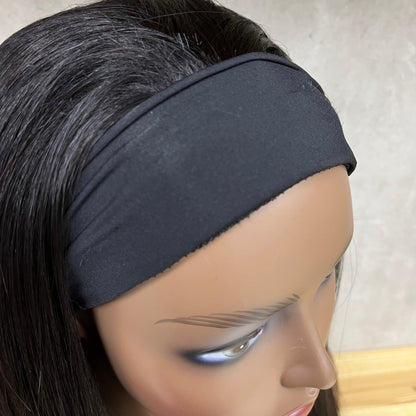 Perruque Bandeau Droite Cheveux Naturels Remy Nature