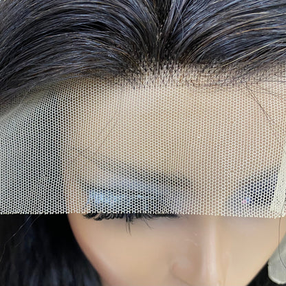 Perruque frontale en dentelle de couleur naturelle Body Wave 13x4