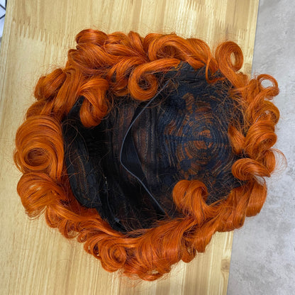 Perruque Spéciale Bouclée Remy Hair Bob