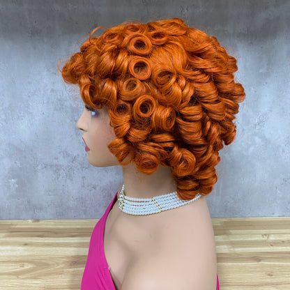 Perruque Spéciale Bouclée Remy Hair Bob
