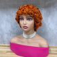 Special Curly Remy Hair Bob Wig