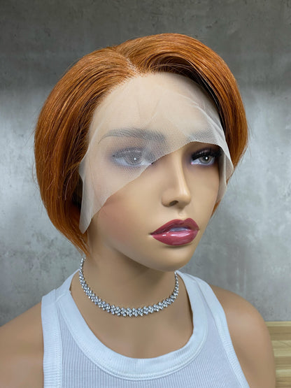 Perruques de Cheveux Humains de Haute Qualité à Partie en T Frontale Remy