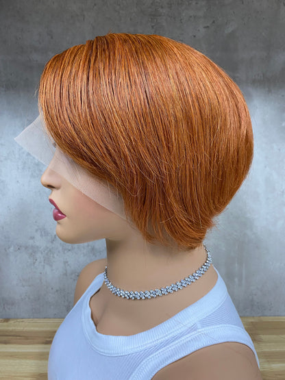 Perruques de Cheveux Humains de Haute Qualité à Partie en T Frontale Remy