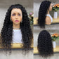 High Density Nature 13x4 Frontal Remy Human Hair Water Wave Wigs
