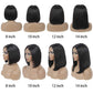 Short Bob Wig Straight Original Virgin Human Hair T Part Transparent Lace Wig For Women GHTBOB01