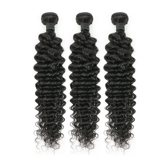 Cheveux humains bouclés crépus de Remy 3 faisceaux avec le noir naturel frontal de la dentelle 13x4