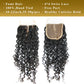1b# Pissy One Fumi Hair 3 Bundles With 4x4 Lace Closure