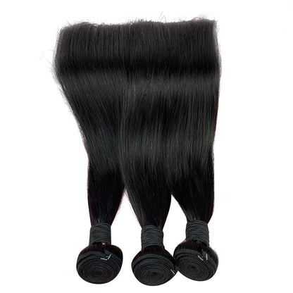 Bundles de cheveux humains droits remy non transformés Guaranteehair GHA9ST01