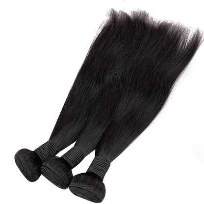 Bundles de cheveux humains droits remy non transformés Guaranteehair GHA9ST01